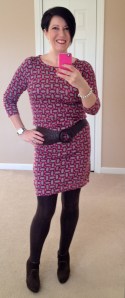 Retro pink tunic