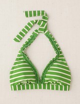 Ruffle Bikini Apple Stripe