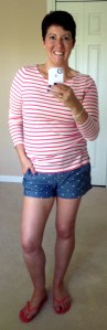 Boden Breton, JCrew shorts