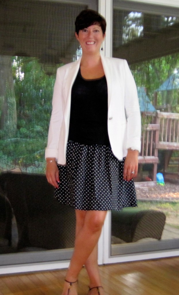 Zara jersey blazer