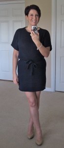 Navy relaxed knitted tunic Navy relaxed knitted tunic