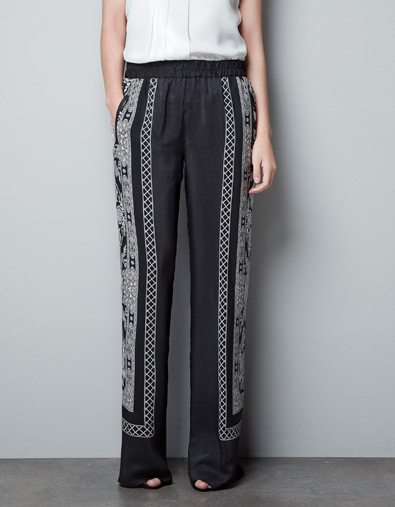 Zara silk pants