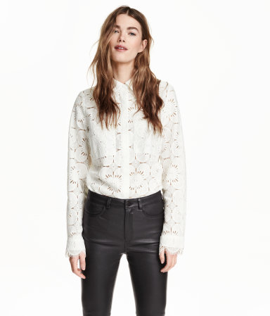 H&M lace blouse