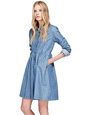 denim dress