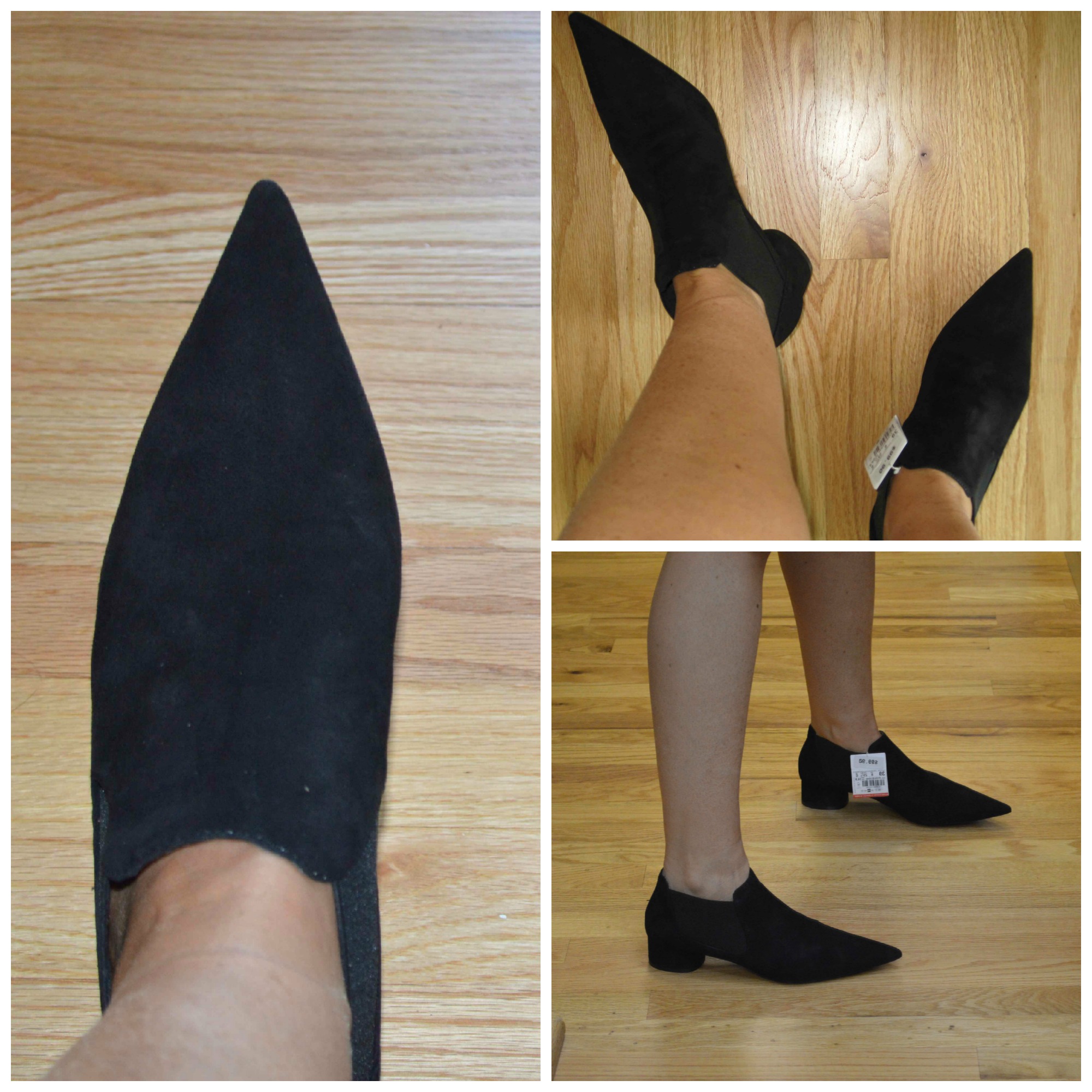 Zara pointed shoe boot