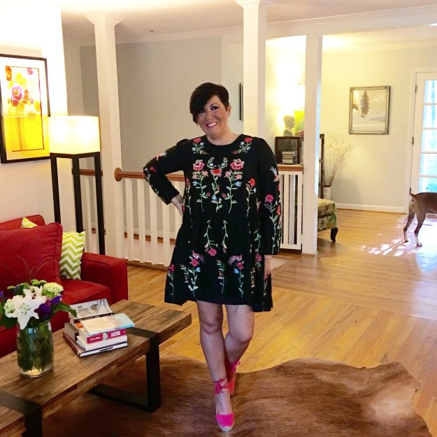 Zara dress, Castaner espadrilles