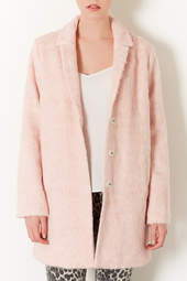 Topshop fluffy coat