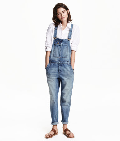 loose fit overalls
