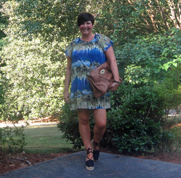 & Other Stories dress, Mulberry Bayswater, Castañer espadrilles