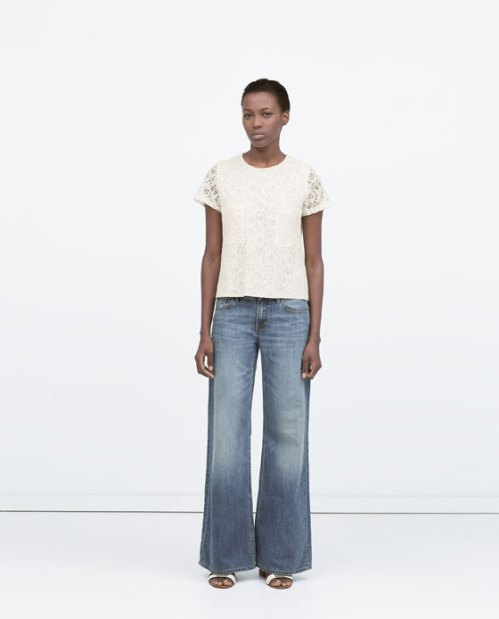 wide leg jeans zara