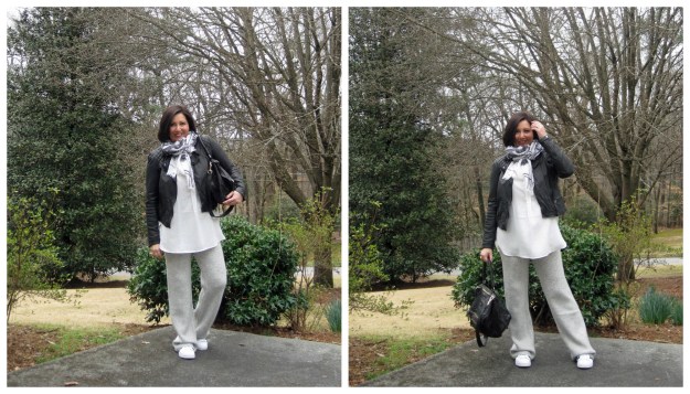 AllSaints leather jacket, Givenchy Pandora