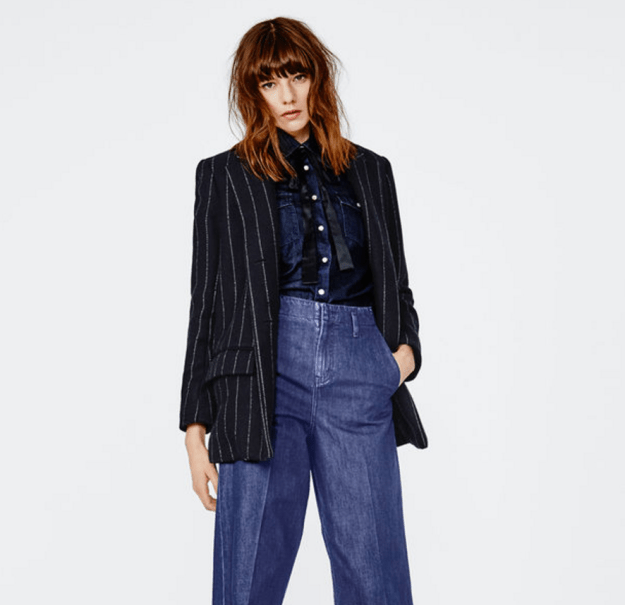 Maje pinstripe blazer