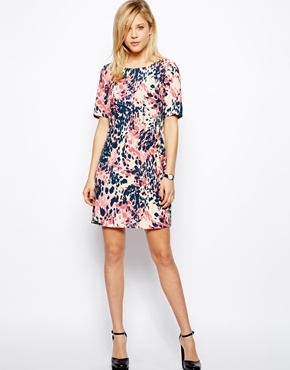Animal print dress