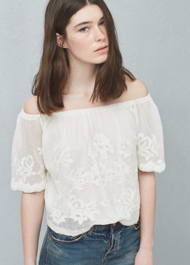 Mango off the shoulder