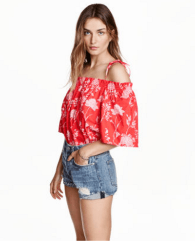 H&M off shoulder top