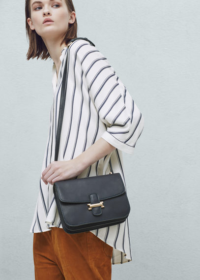 Mango buckle flap bag
