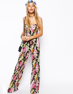 floral jumpsuit