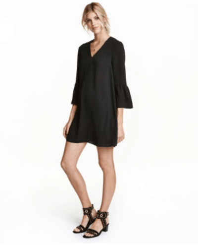 H&M black dress