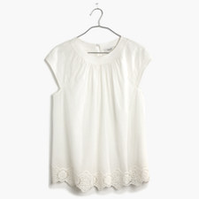eyelet hem top