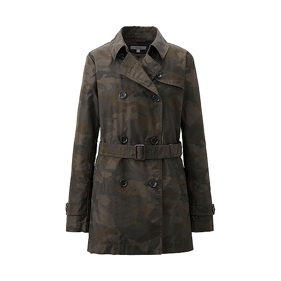 camo trench