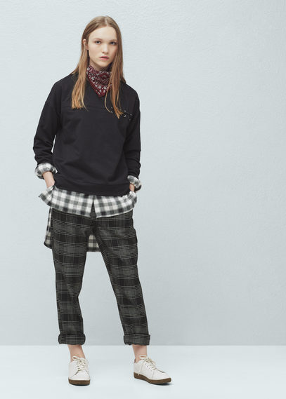 Mango cord sweatshirt