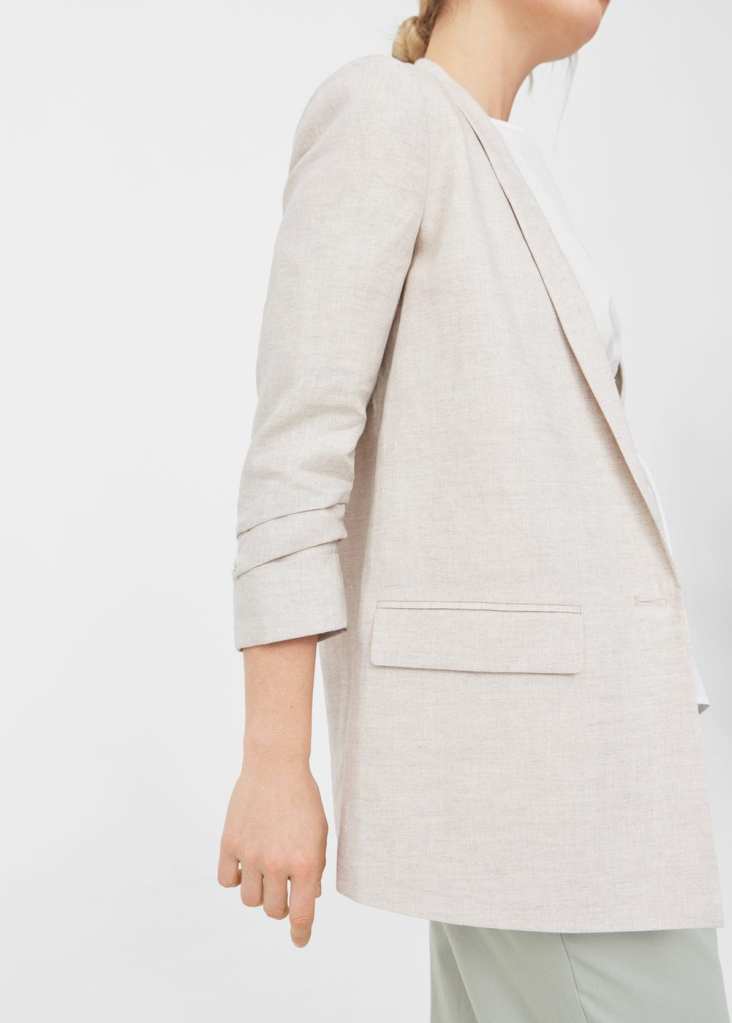 Mango linen jacket