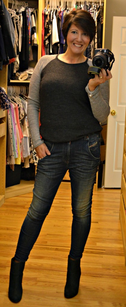 Diesel jeans and Newbury boots