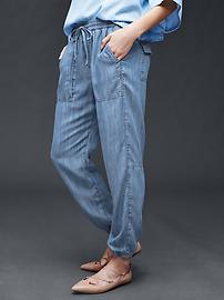 chambray pants