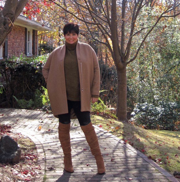 & Other Stories coat and Sam Edelman boots