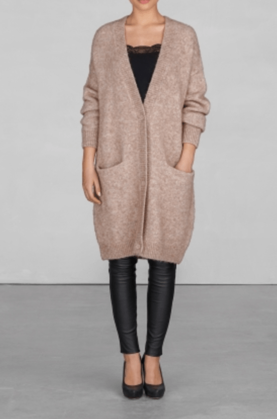 & Other Stories wool blend cardigan