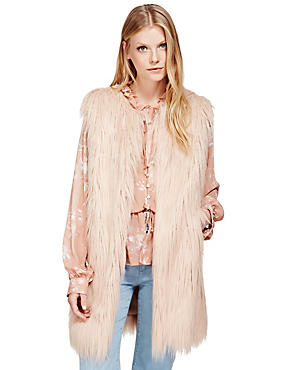 fur gilet