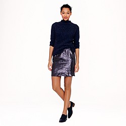 jcrew sequin skirt
