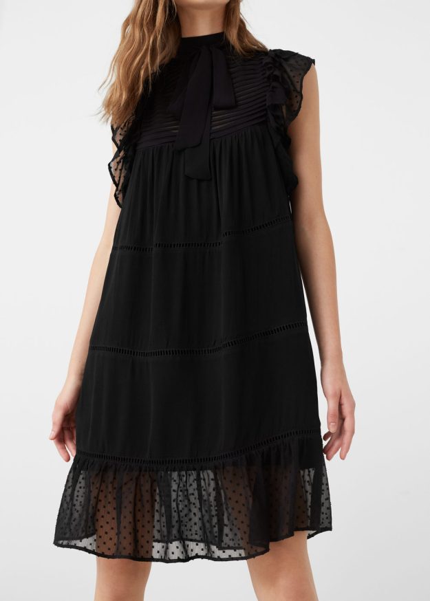 black mango dress