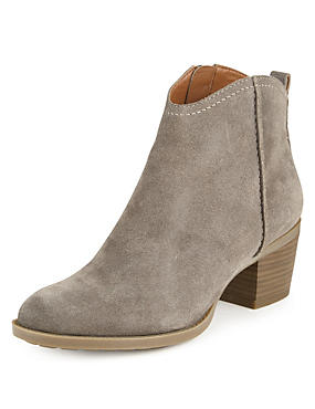 suede ankle boot