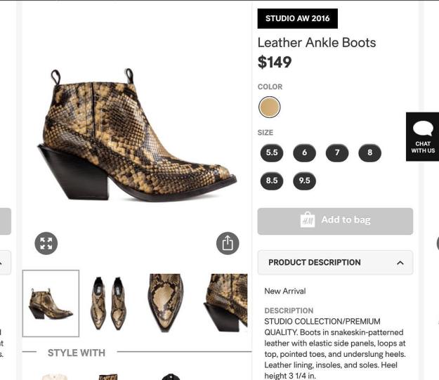 These @hm are frickin awesome - they come in red too and hoping they restock sizes! Just $149☺️